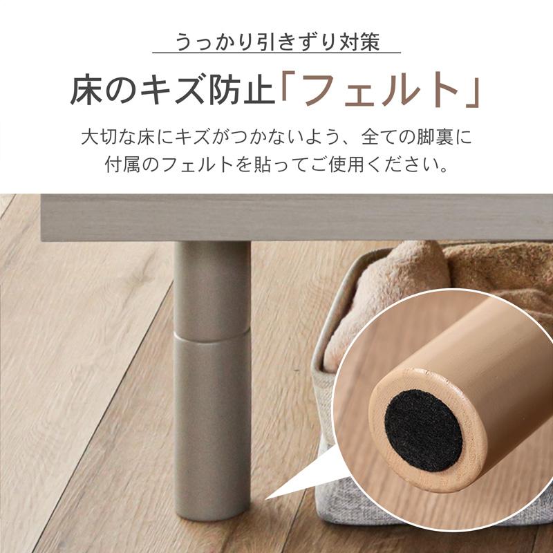 KAGUWORLD すのこベッド シングル 3段階高さ調節 木製 S ベッド
