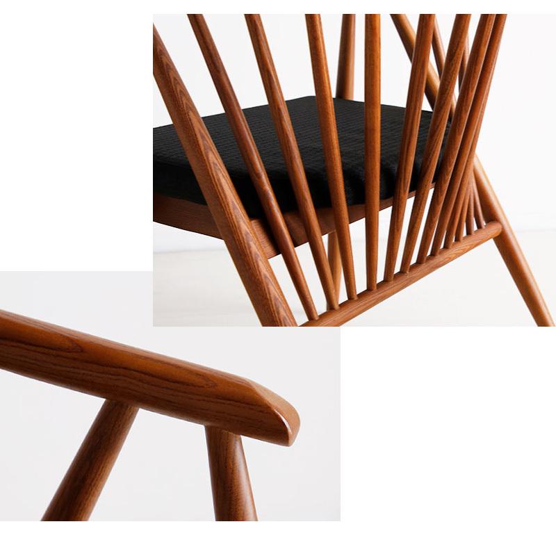 something木製ダイニングチェア KAGUWORLD ダイニングチェア セビージャ チェア 2脚セット BR／WH 格子