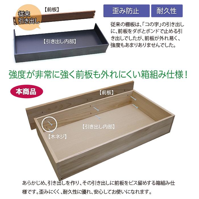 チェスト 木製 完成品 日本製 ハイチェスト 幅80 タンス 収納 整理