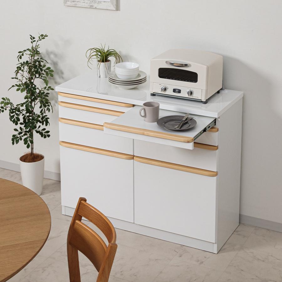 キッチン収納 キッチンカウンター 完成品 カウンター 105カウンター