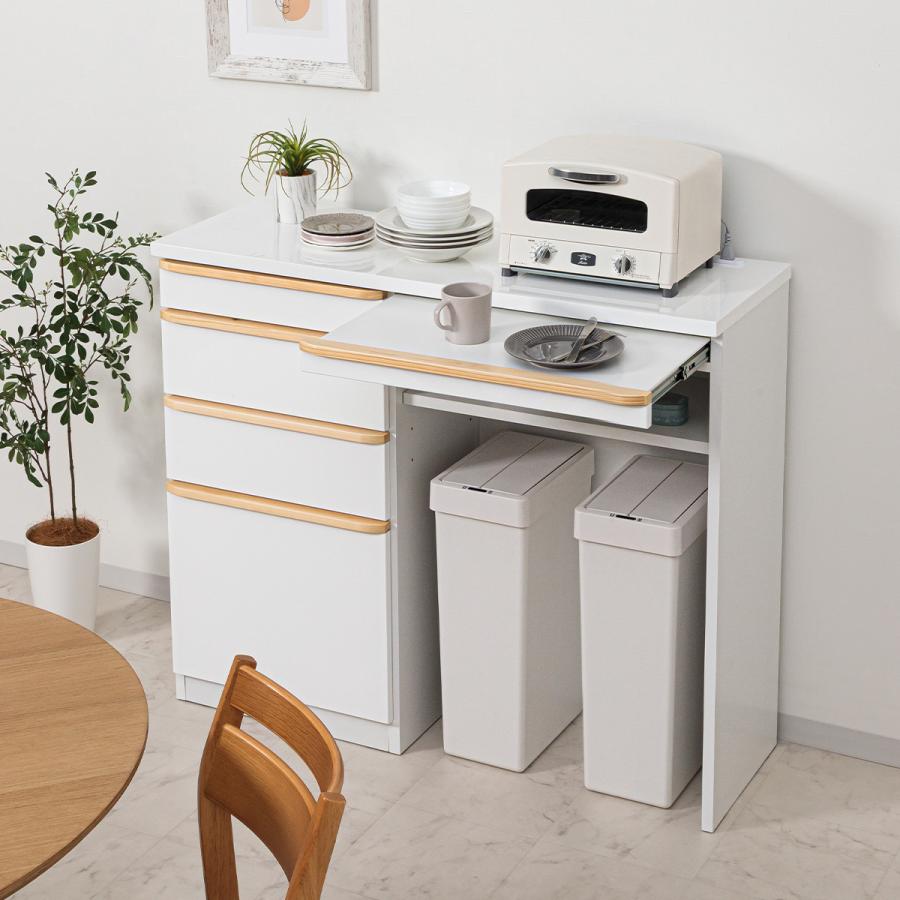 キッチン収納 キッチンカウンター 完成品 カウンター 120カウンター 