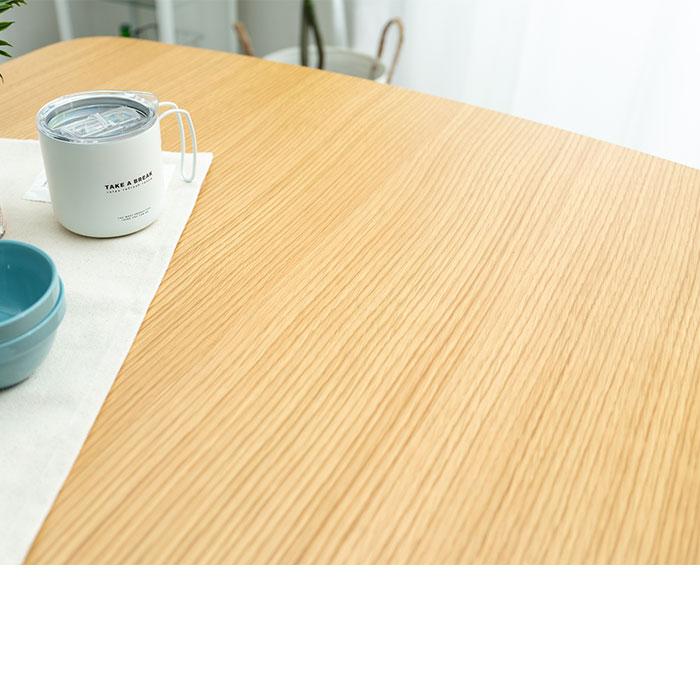 テーブル ダイニングテーブル 長方形 食卓テーブル 幅135cm 4人掛け用テーブル 木製 シンプル モダン｜kagu123｜16