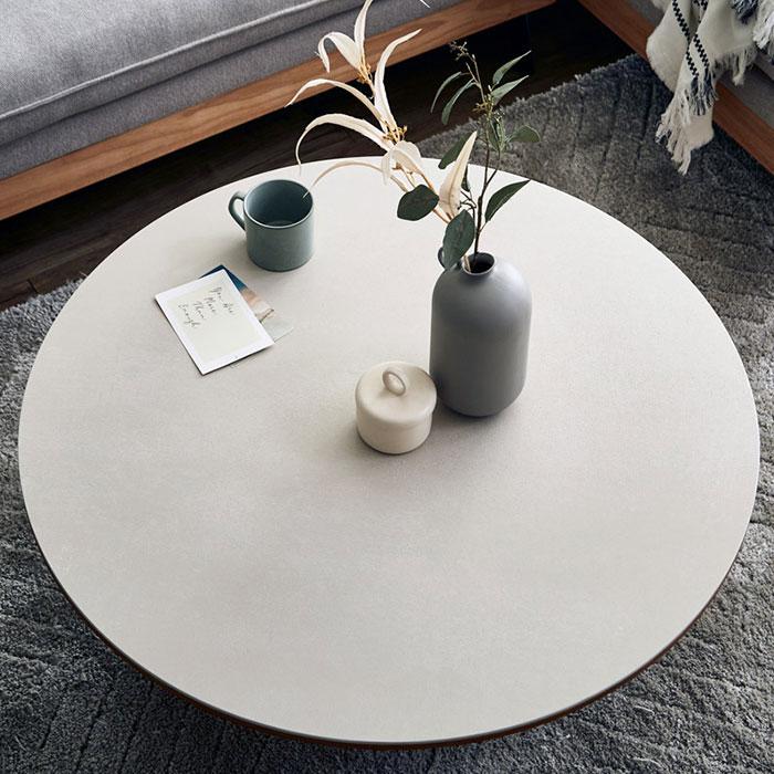 美品　セラミック　センターテーブル　丸 セラミック 丸センターテーブル テーブル 丸テーブル おしゃれ 丸型 幅