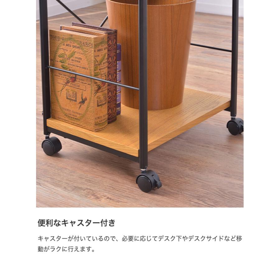 デスクワゴン サイドチェスト ナイトテーブル 収納ラック 収納 サイド