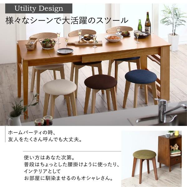 スツール 椅子 チェア コンパクト 軽量 ダイニング リビング シンプル クッション 選べる_10