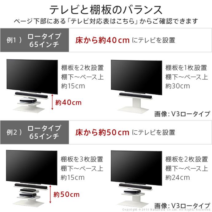 サウンドバー棚板 ラック 棚板 オプション 部品 パーツ 追加棚 V2 V3 V5 S1 対応 オーディオ スピーカー サウンド Lサイズ 幅118 テレビ台 テレビスタンド_8