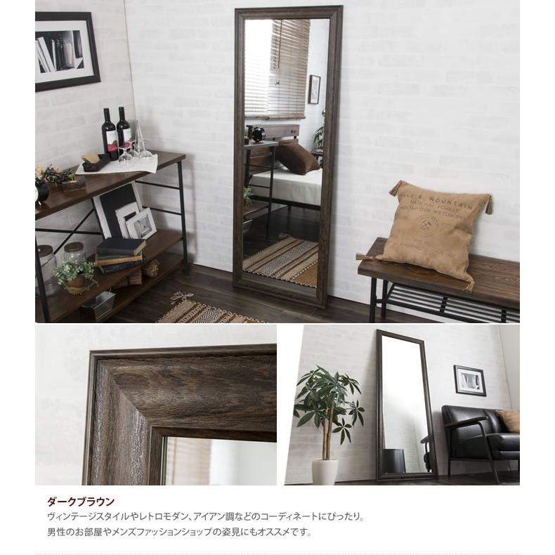 お部屋や店舗にも。ヴィンテージ調大判ミラー