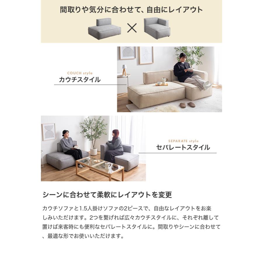 ソファ ソファー 一人掛け 1.5人掛け ローソファー フロアソファー