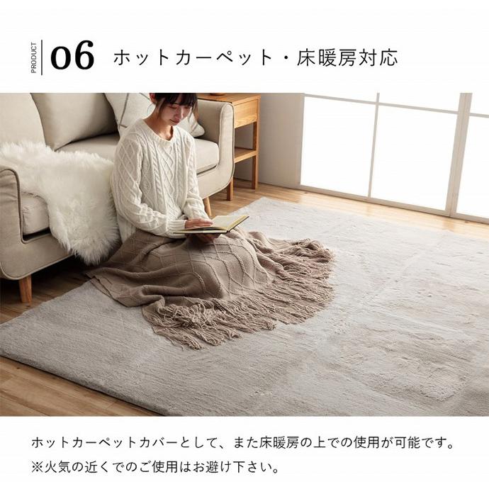 ラグマット ラグ マット カーペット 絨毯 おしゃれ 洗える 北欧 95cm