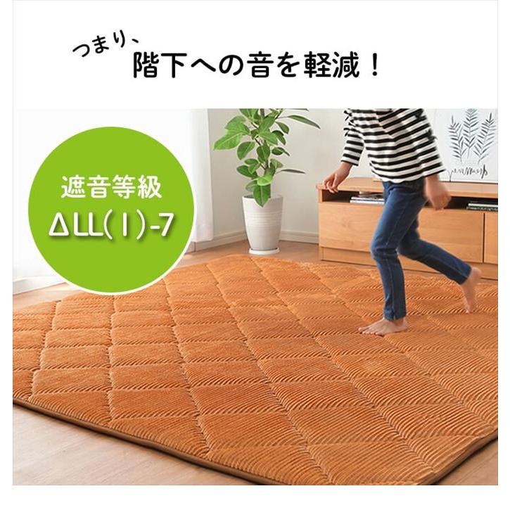 ラグ 滑りにくい 防音 ボリューム 厚い へたりにくい ラグ 滑りにくい 防音 ボリューム 厚い へたりにくい