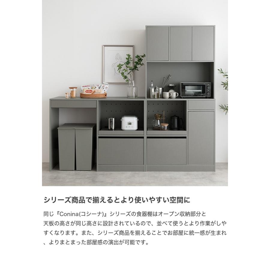 Conina コシーナ ゴミ箱上ラック レンジ台 キッチン収納 食器棚 Conina コシーナ ゴミ箱上ラック レンジ台 キッチン収納 食器棚