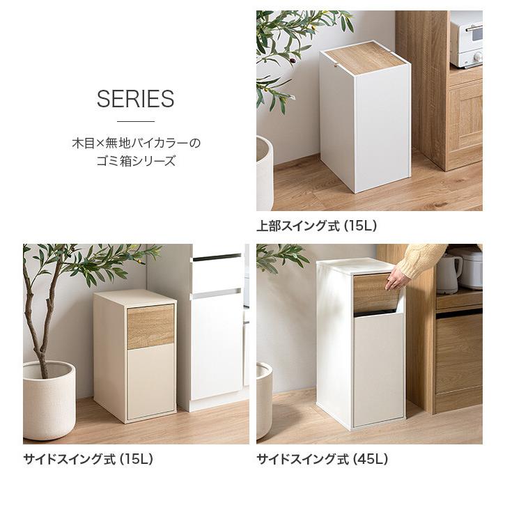 ゴミ箱 30〜45Lゴミ袋対応 リットル l 分別 おしゃれ ダストボックス