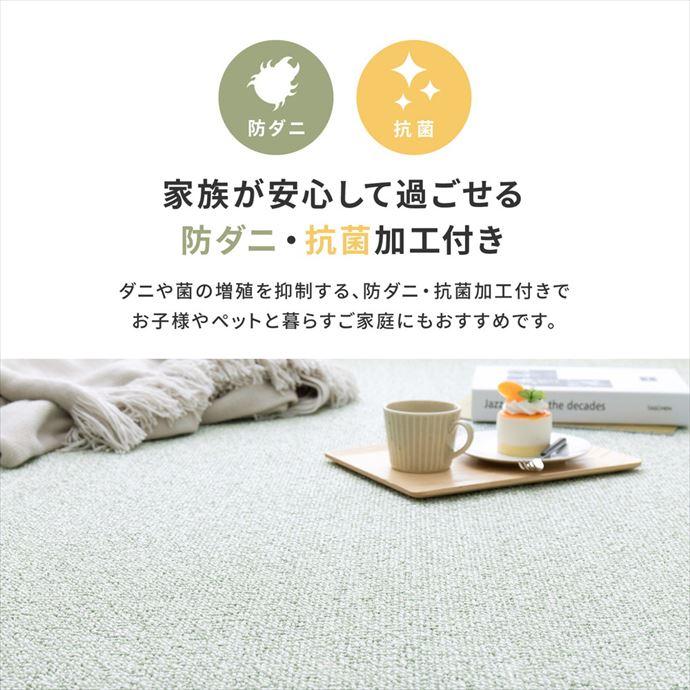 ラグ 江戸間4.5帖 畳 抗菌 防臭 防炎加工 ダニ 撥水 はっ水 防音 子供 キッズ 赤ちゃん ペット 汚れにくい お手入れ簡単 日本製 made in japan_4
