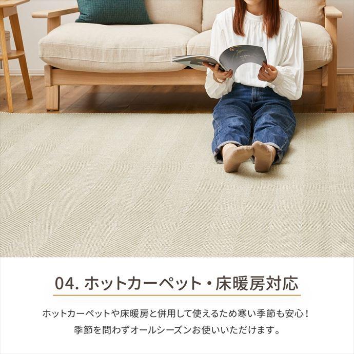 ラグ カーペット ラグマット ウォッシャブルラグ 洗えるラグ リビングラグ ダイニングラグ 3畳 洗える 丸洗い 滑り止め付き 床暖房対応 洗濯機可