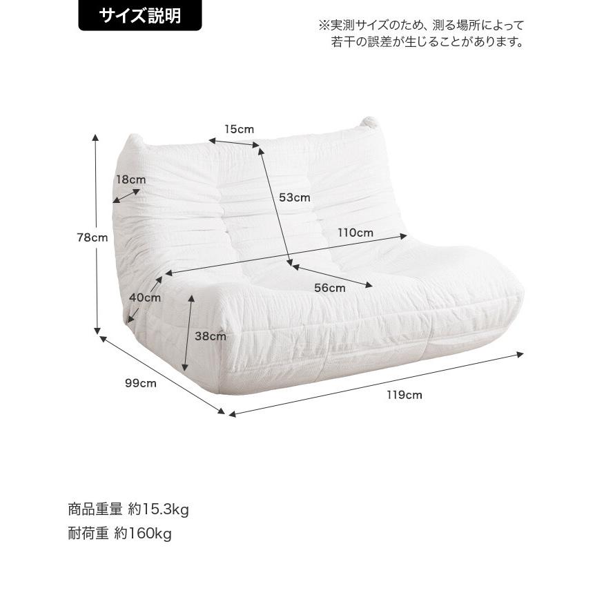 2人掛けソファ 圧縮ソファ ウレタンソファ ソファ 2P 二人 圧縮梱包