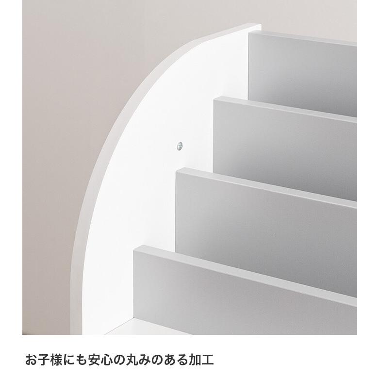 おもちゃ 収納 絵本棚 子供部屋収納 絵本収納 おもちゃ収納 絵本ラック おもちゃ収納棚 ブックラック 本棚 子供用 おしゃれ 女の子 男の子 大容量 オープン_15