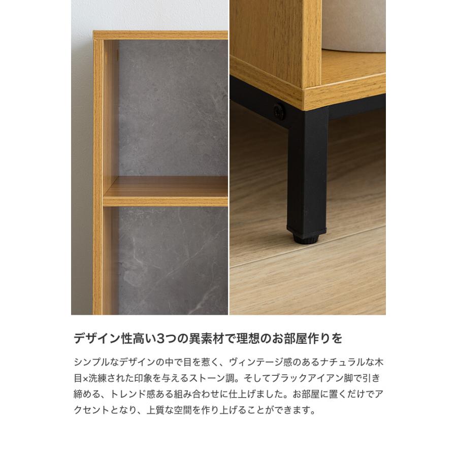キャビネット 収納 棚 オープンラック シェルフ 3段 ディスプレイ 書類