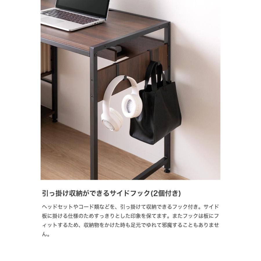 コーナーデスク 収納付き L字型 左右組み換え コードスリット 大理石 デスク L字 PC おしゃれ おすすめ 机 エル テーブル コンパクト 省