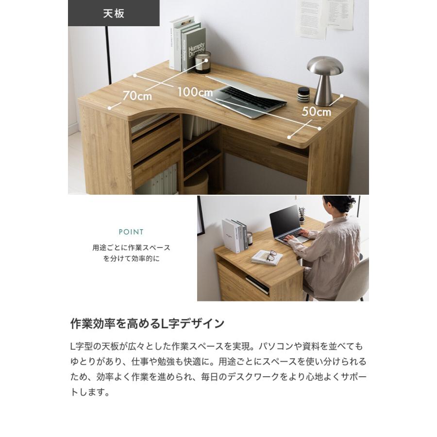 オフィスデスク、パソコンデスク 勉強 　事務所用　机 デスク パソコンデスク 机 L字 PCデスク ワークデスク オフィスデスク