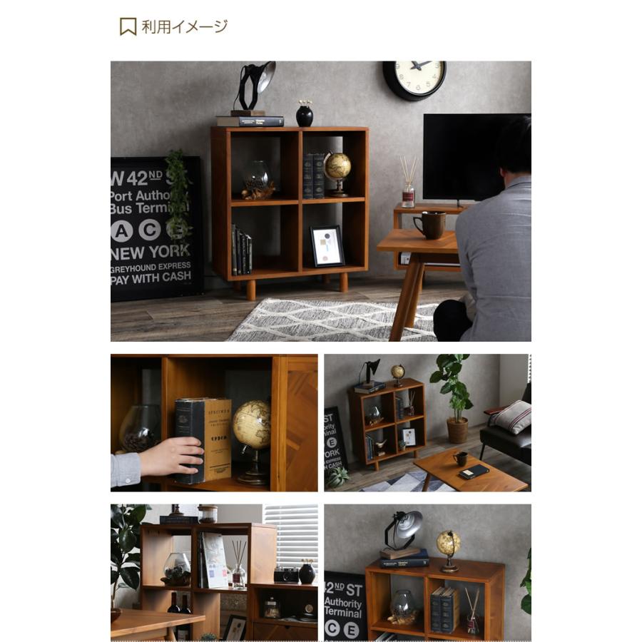 幅70cm ラック シェルフ 2段 収納 収納家具 リビング 整理 棚 奥行30cm