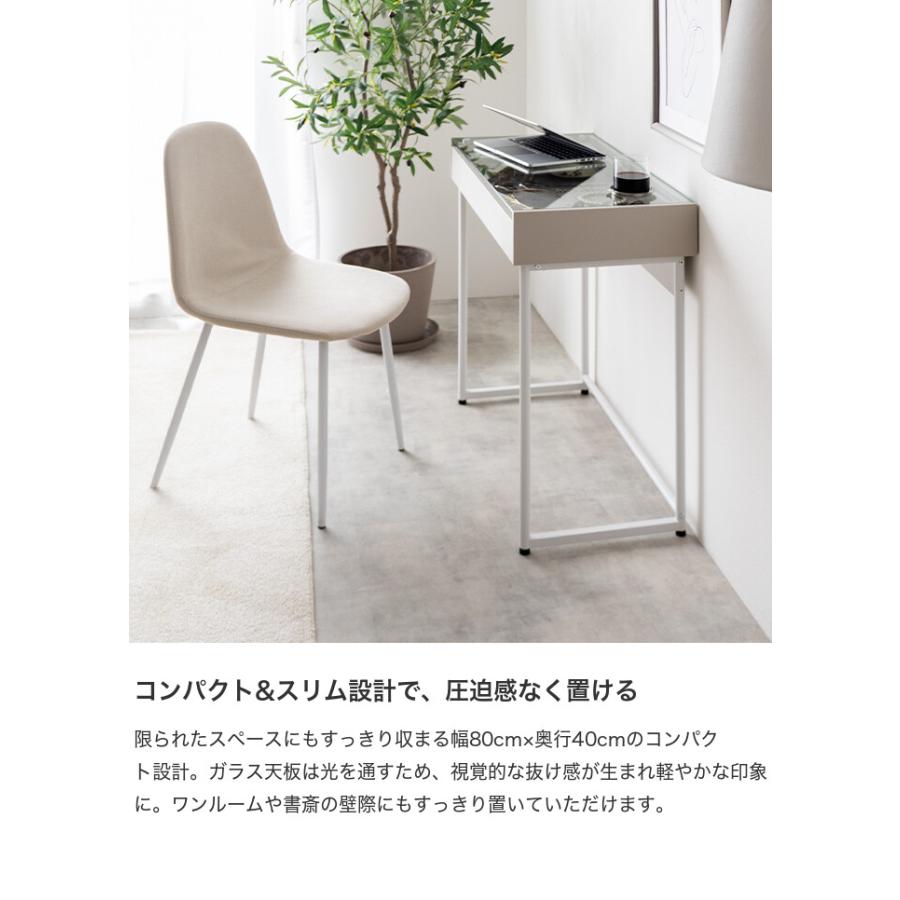 机・テーブル デスク チェア セット 可愛い コンパクト ドレッサー