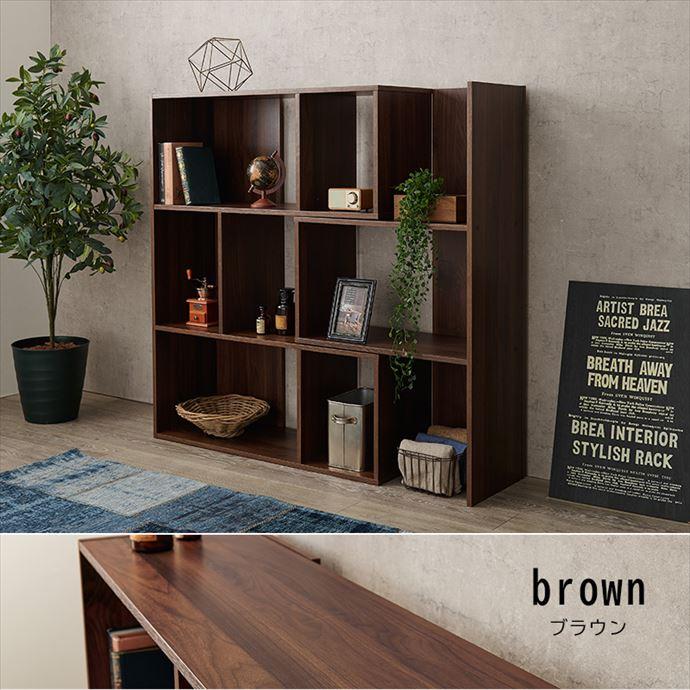 ラック スライドラック 伸縮 木目 ウッド調 幅90〜幅120 3段