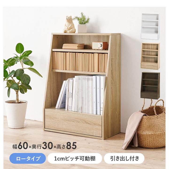 ☀︎送料無料☀︎多目的収納ラック60幅‘本棚・書棚・収納棚・ 収納 本棚 書棚 シェルフ 棚 収納棚 ラック ブックラック 1cm