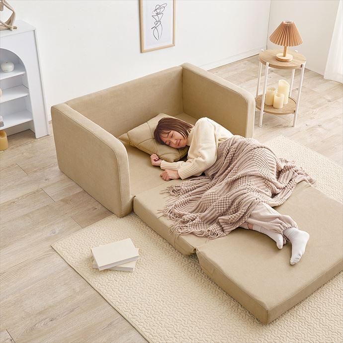 ソファー ソファベッド ソファーベッド ローソファ フロアソファ 2人