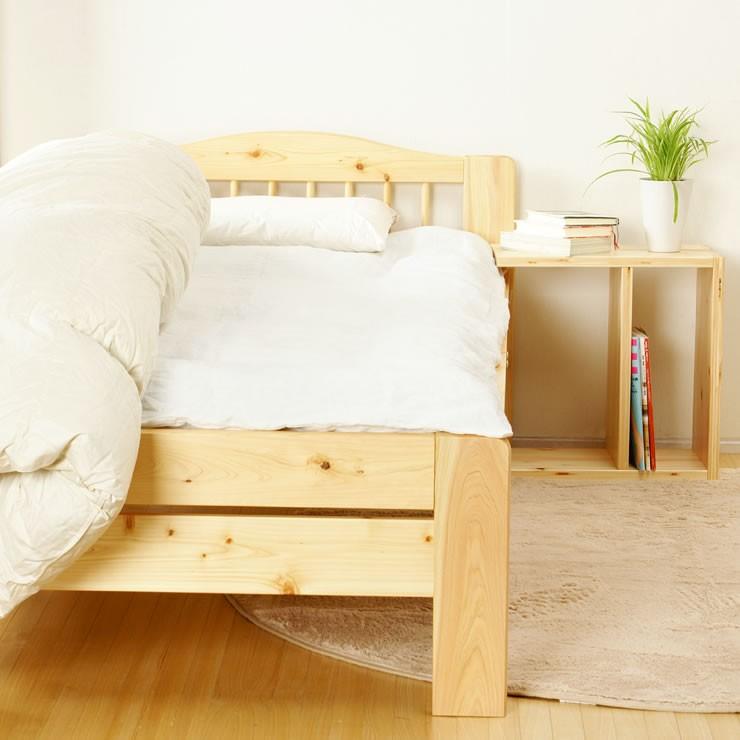 ひのき材の木製畳ベッド シングルサイズ たたみ付｜kagu｜03