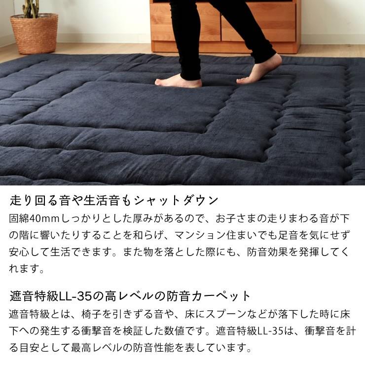 こたつ敷き布団 敷き単品 190cm×190cm 「正方形75〜90cm」用 ※代引き