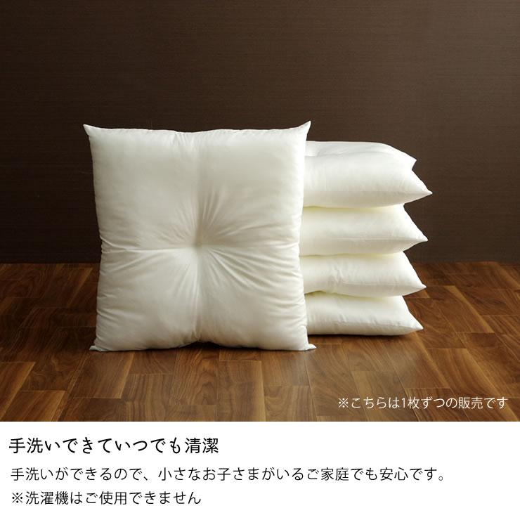 ヌード座布団 55×59cm ※代引き不可 ヌード座布団 fabrizm 日本製 クッションカバー 60角 60×60cm 10色展開 オックス ネイビーブルー 1367-nv-nv