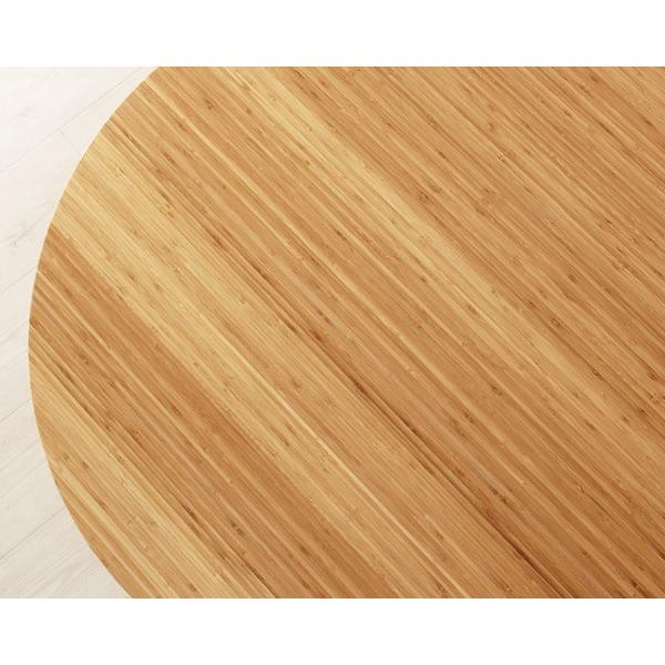TEORI（テオリ） 竹の木製ちゃぶ台 120cm丸 （ちゃぶ台/木製/丸/座卓