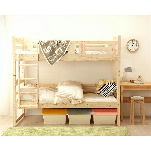 二段ベッド コンパクト 子供 2段ベッド 北欧風 職人made 大川家具 認定商品 29 0076 家具の里 通販 Yahoo ショッピング
