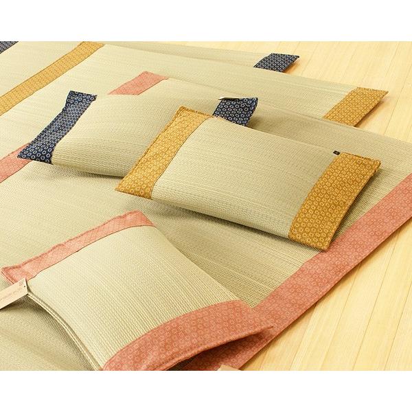 い草マット 湿気を逃がしてくれる 寝ござ 88×190cm 「花ことば」(い草枕付) 寝汗対策 和風 サマーマット おしゃれ 涼しい 夏用 インスタイル_1