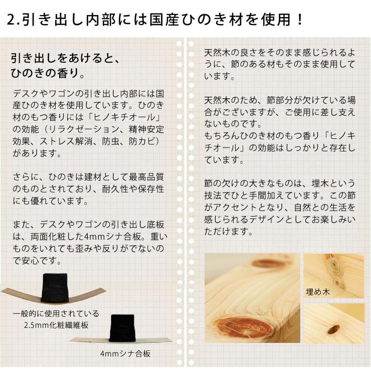 大人になっても使える シンプルでおしゃれな学習机 サイズ 90cm（コンセント付き）  レクス 自宅学習 リビング学習_10