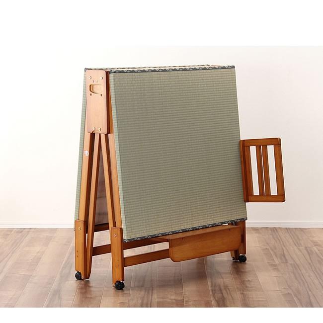 天然木で作られた 折りたたみベッド専用ベッドガード ベットガード