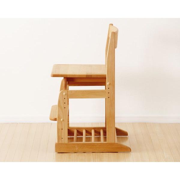 木のぬくもりがあり使いやすい 学習椅子・学習チェア（ナチュラル）｜kagu｜02
