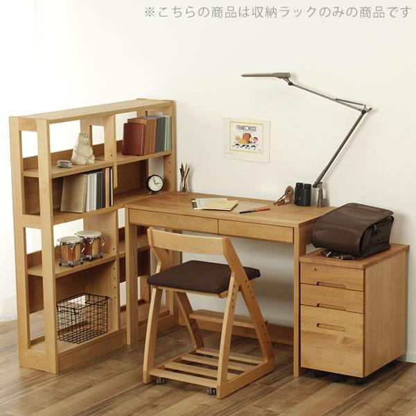 大人も子供も使いやすい シンプルでスリムな収納ラック(幅100×奥行23