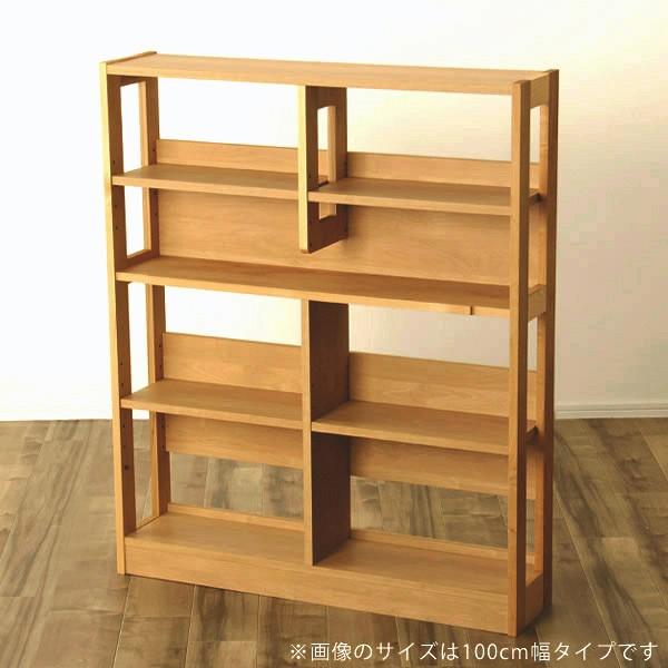 大人も子供も使いやすい シンプルでスリムな収納ラック(幅100×奥行23