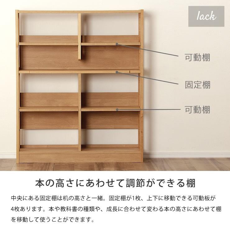 大人も子供も使いやすい シンプルでスリムな収納ラック(幅100×奥行23