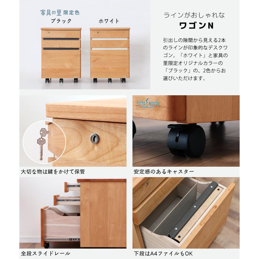 堀田木工所 奥行きサイズを拡張 学習机・学習デスク 4点セット 100cm幅