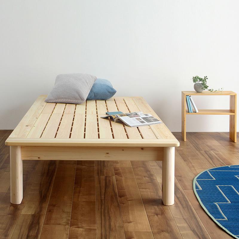 【送料込み】畳とすのこの2way仕様　ひのき無垢　国産畳ベッド　和室 楽天市場】畳とすのこの2way仕様！ひのき無垢の贅沢な国産畳ベッド