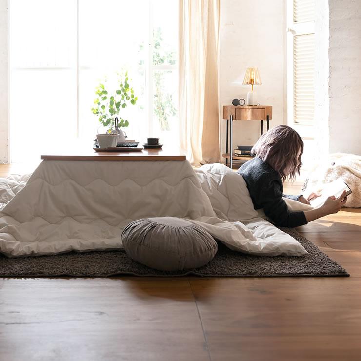 こたつ布団 薄掛け単品 200cm×200cm 「正方形 75〜90cm」用 : 家具の里