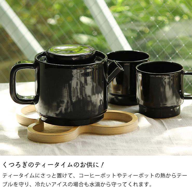 majamoo（マヤムー） 白樺のポットスタンド L ※代引き・後払い不可