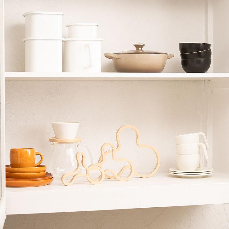 majamoo（マヤムー） 白樺のポットスタンド M/Lセット ※代引き・後払い