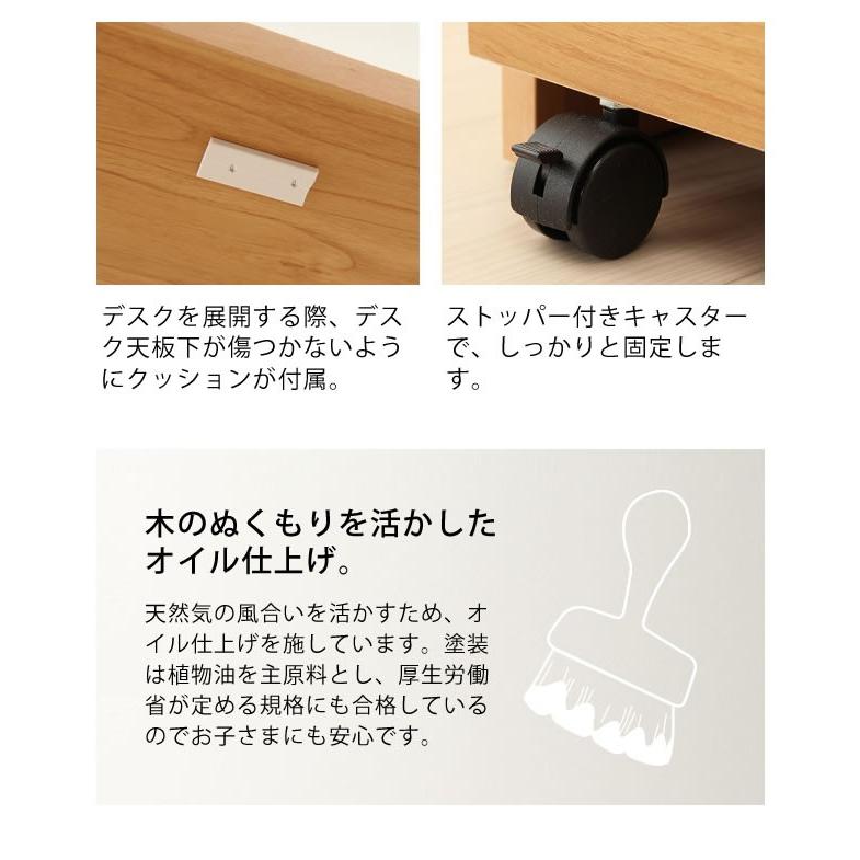 学習デスク 折りたたみ収納型デスク ツインデスク 在宅 在宅ワーク 在宅勤務 リモートワーク_5