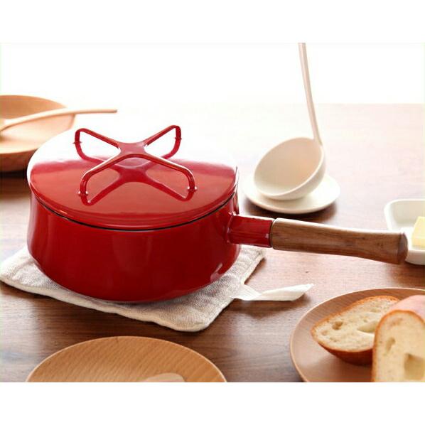 DANSK(ダンスク) コベンスタイル片手鍋 18cm レッド : 家具の DANSK(ダンスク) コベンスタイル片手鍋 18cm レッド : 家具の