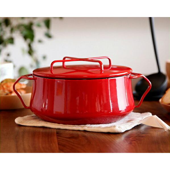 DANSK(ダンスク) コベンスタイル両手鍋 18cm レッド : 家具の DANSK(ダンスク) コベンスタイル両手鍋 18cm レッド : 家具の