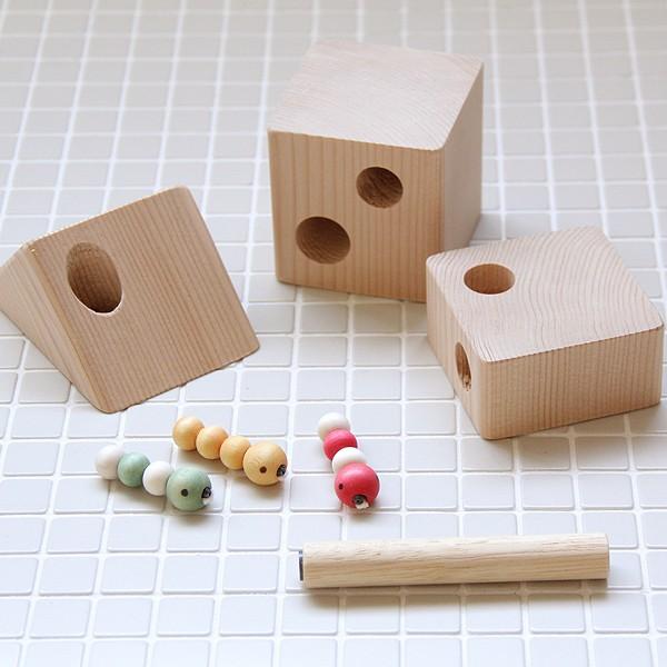 夢工房ももたろう 木のおもちゃ ひっつきむしの家 （引っ付き虫