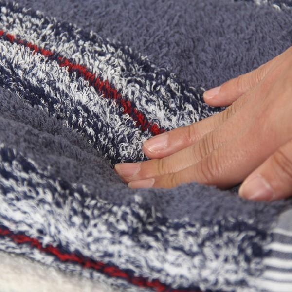 kontex(コンテックス) 40ストライプ タオル4枚セット （フェイスタオル